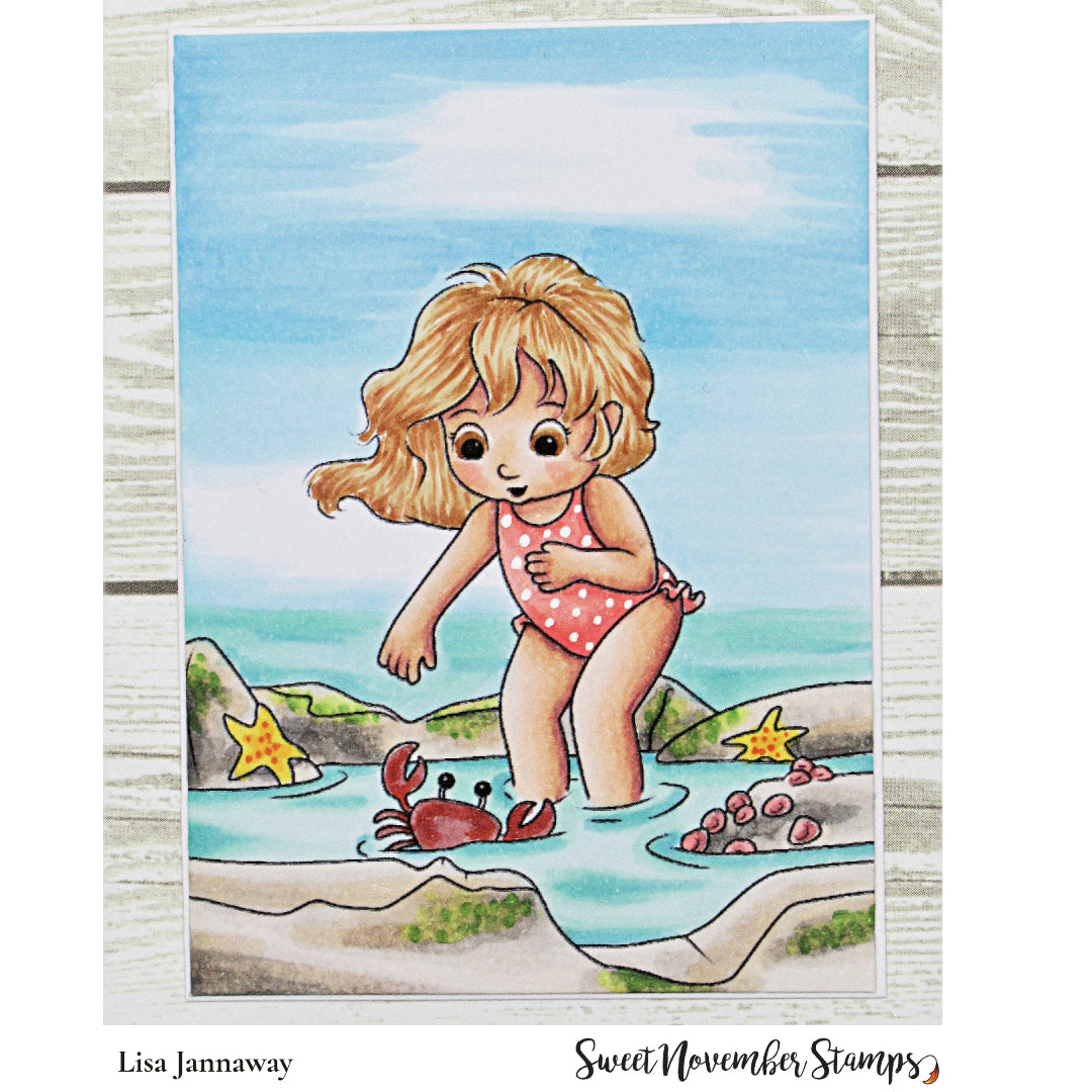 Digital Stamp - Tidepool Treasure