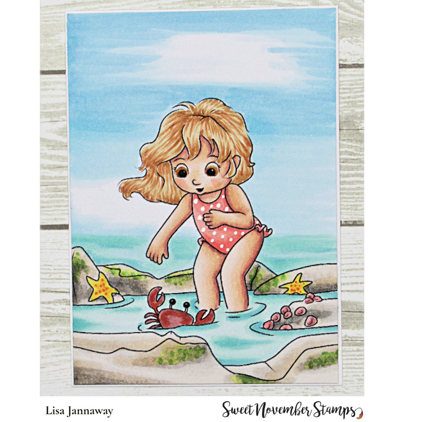 Digital Stamp - Tidepool Treasure