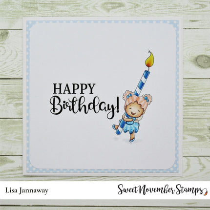 Digital Stamp - Sweet November Vault: Jilly's Candle