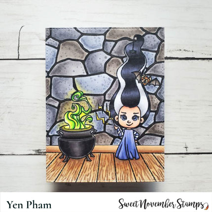 Clear Stamp Set - Hair Scare