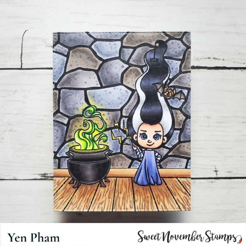 Clear Stamp Set - Hair Scare