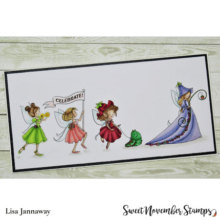Digital Stamp - March of the Fairies: Imogen