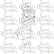 Digital Stamp - It's Halloween Witches: Pumpkin Patch Prue