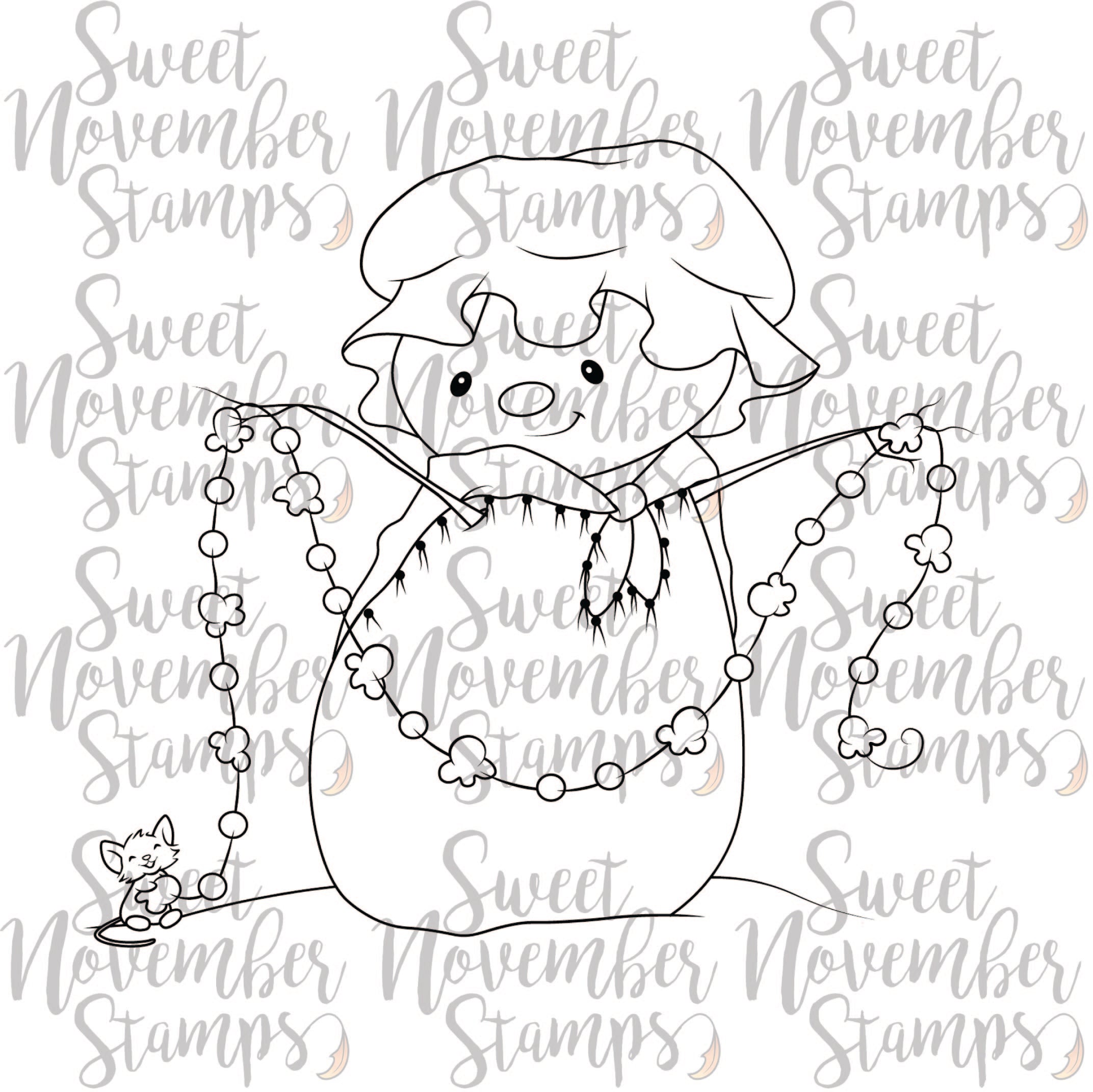 Digital Stamp - Sweet November Vault: Adorn D Yard