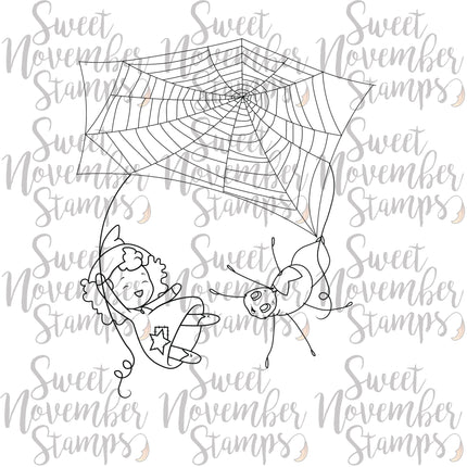 Digital Stamp - Witchwee Agatha Halloween Pack