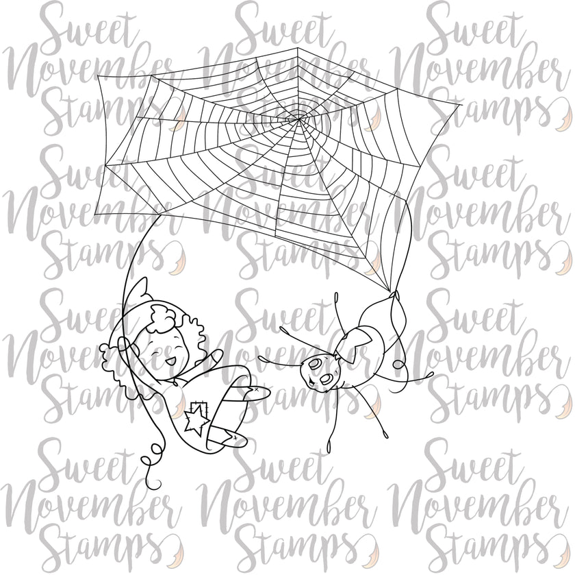 Digital Stamp - Witchwee Agatha Halloween Pack