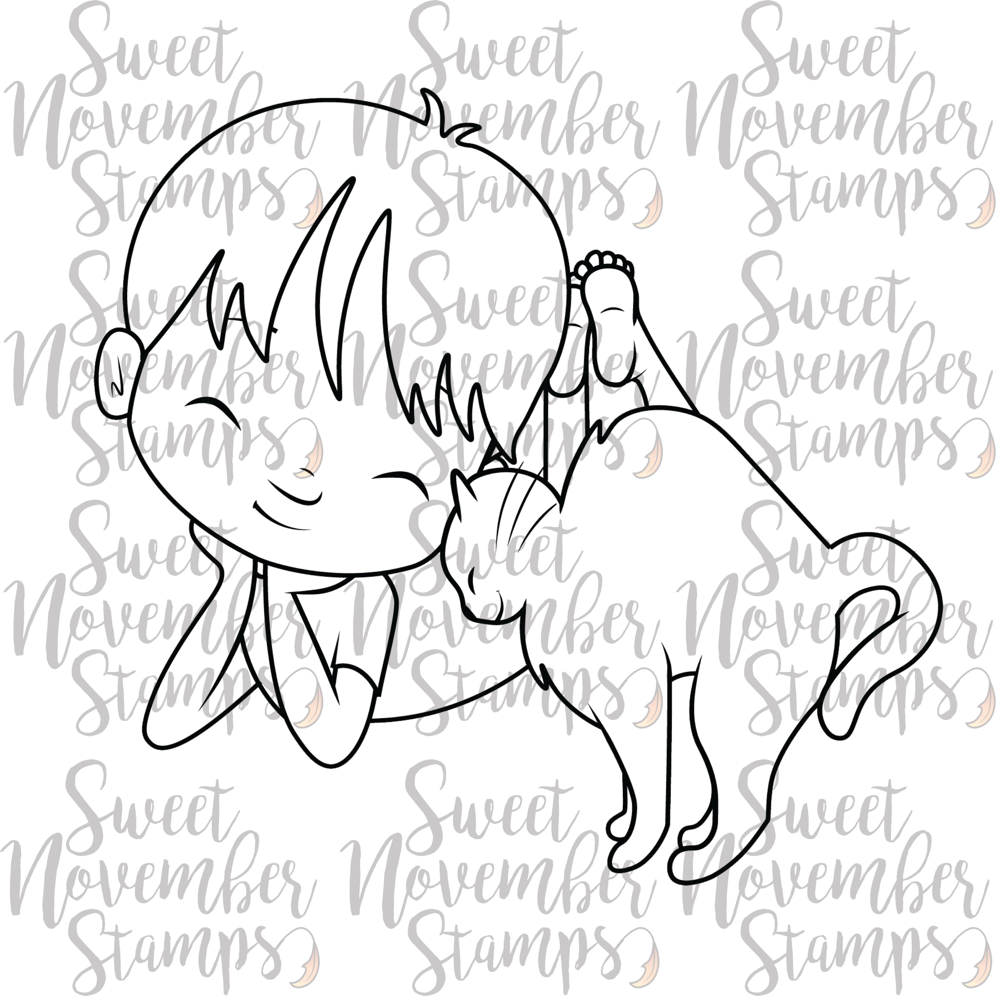 Digital Stamp - Cats Rule: Alex and Oso