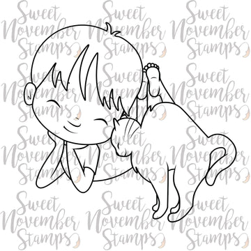 Digital Stamp - Cats Rule: Alex and Oso