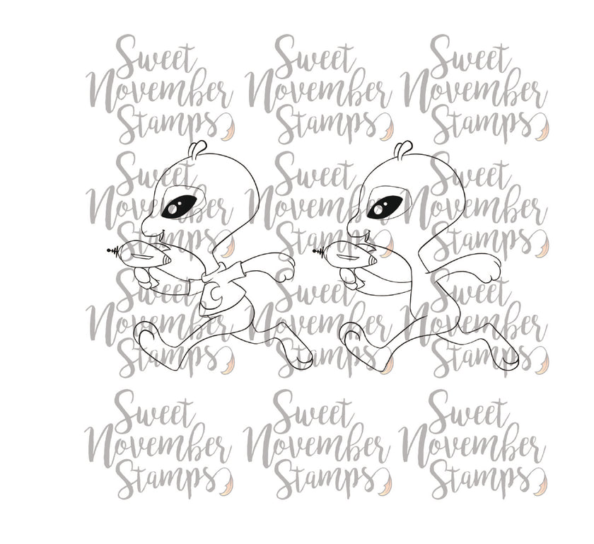 Digital Stamp - Robots vs Aliens: Alien 3