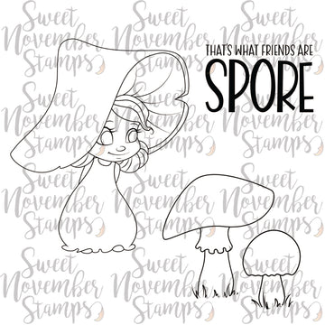 Digital Stamp - Midsummer Mushroom Collection: Amanita