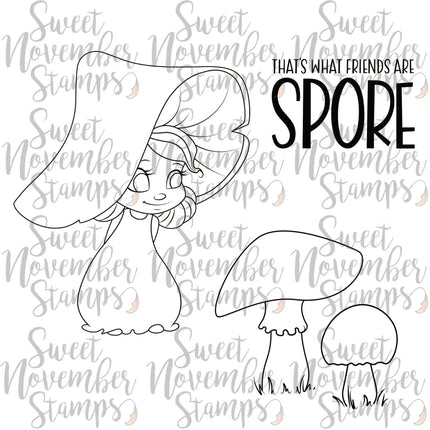 Digital Stamp - Midsummer Mushroom Collection: Amanita