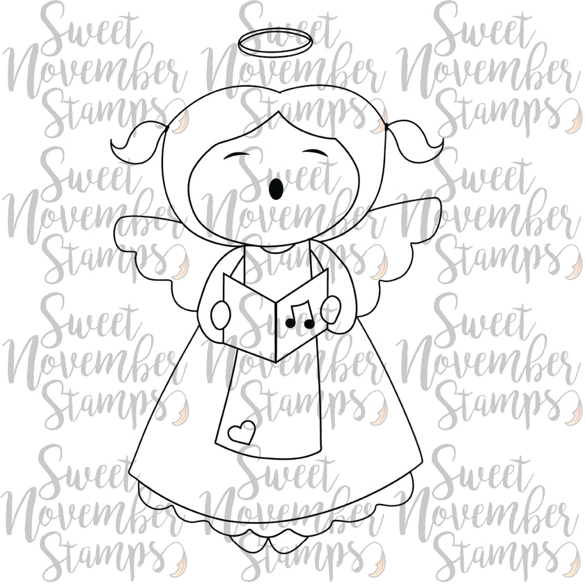 Digital Stamp - Sweet November Vault: Angel Baby Song
