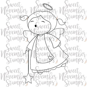 Digital Stamp - Sweet November Vault: Angel Baby star