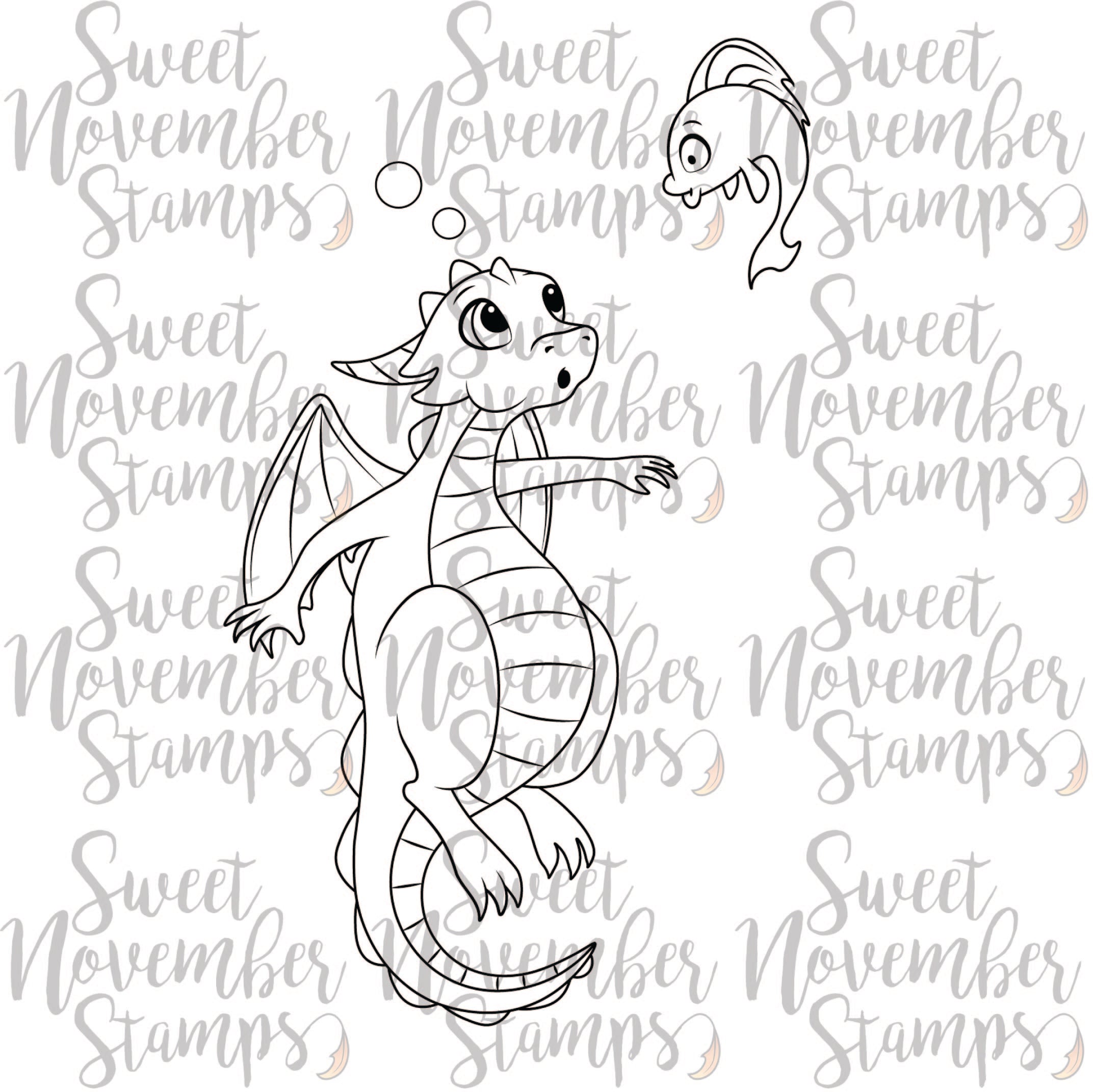 Digital Stamp - Summer Dragons: Apalala