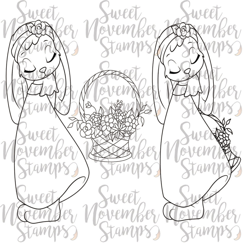 Digital Stamp - Sweet November Vault: April Bunny