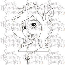 Load image into Gallery viewer, Digital Stamp - Zodiac Girl: Aries

