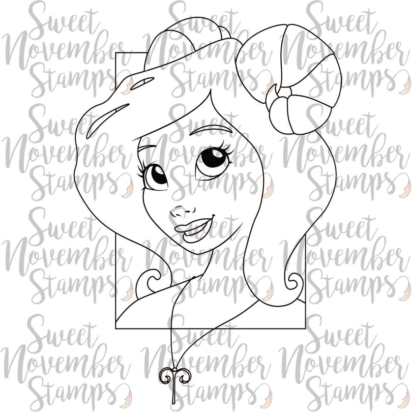 Digital Stamp - Zodiac Girl: Aries