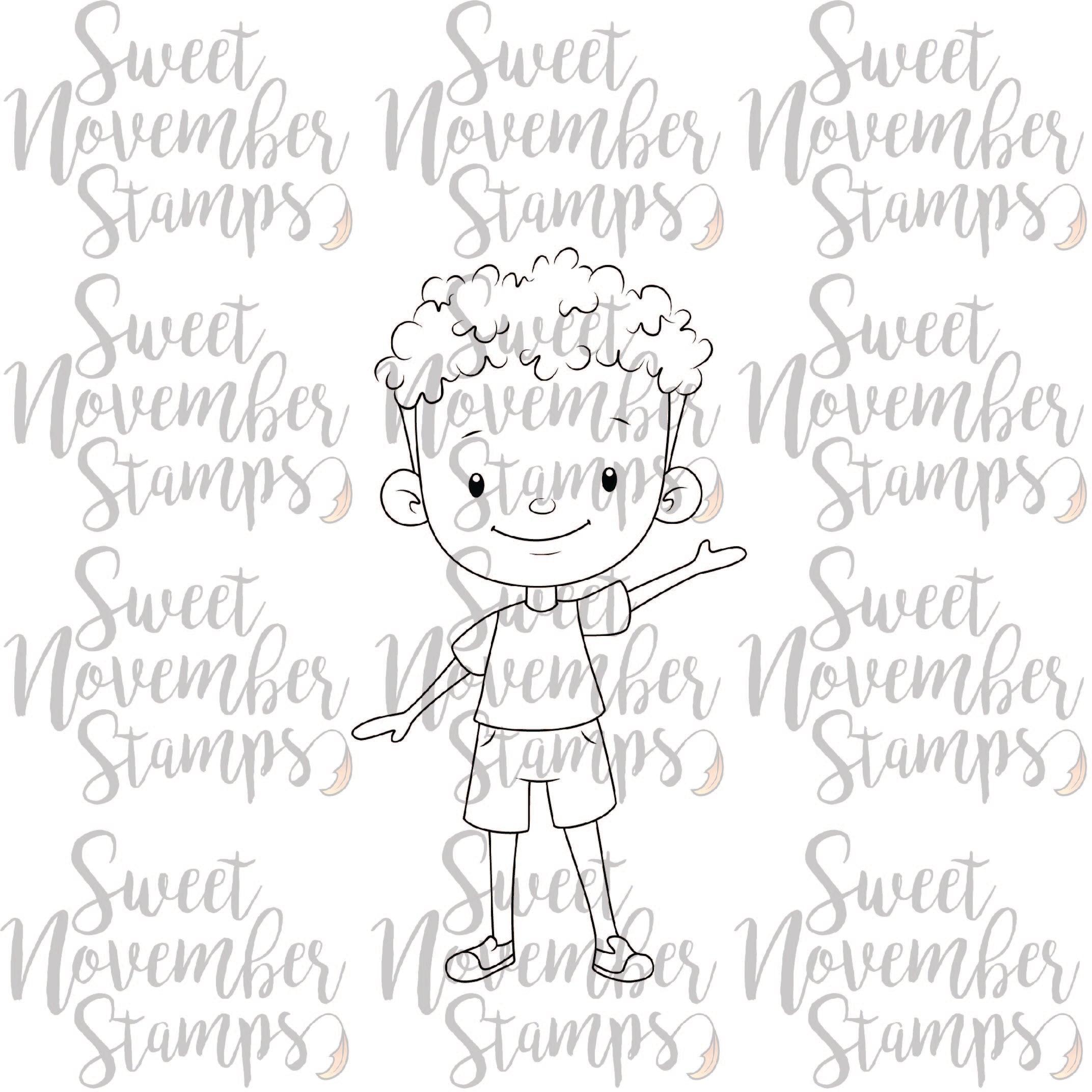 Digital Stamp - Tree House Fun: Ash