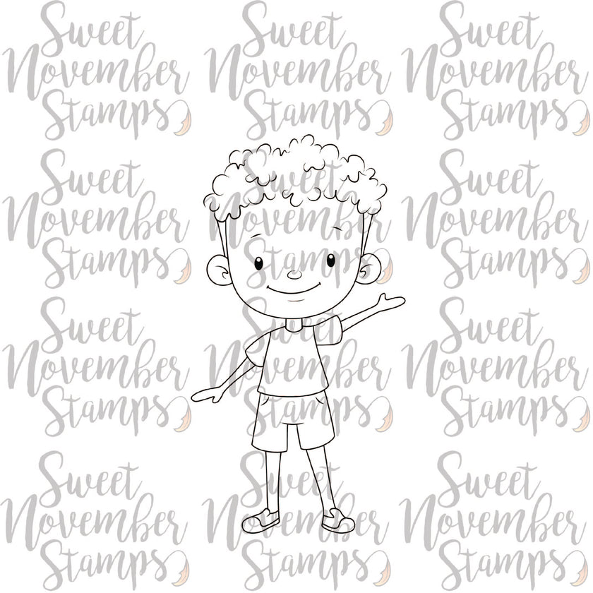 Digital Stamp - Tree House Fun: Ash