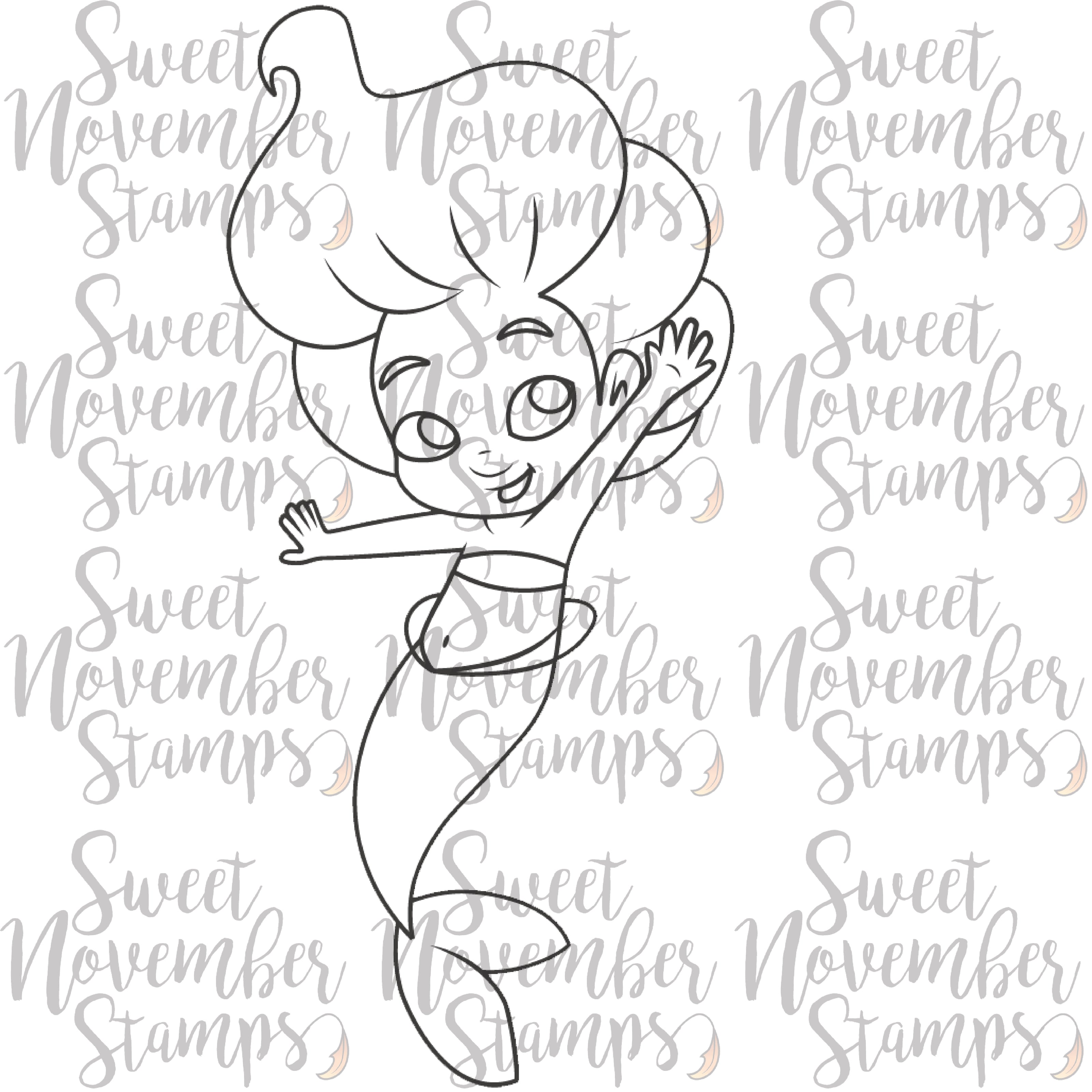 Digital Stamp - August Mertot