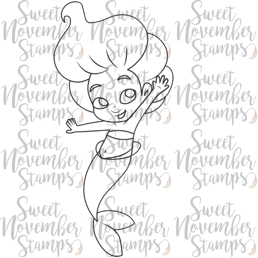 Digital Stamp - August Mertot