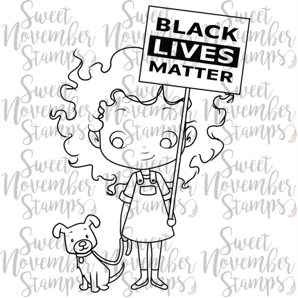 Digital Stamp - BLM Coco and Pebbles