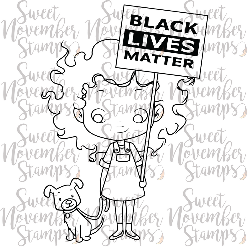 Digital Stamp - BLM Coco and Pebbles