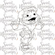 Digital Stamp - Dancing Baby 'Bominable