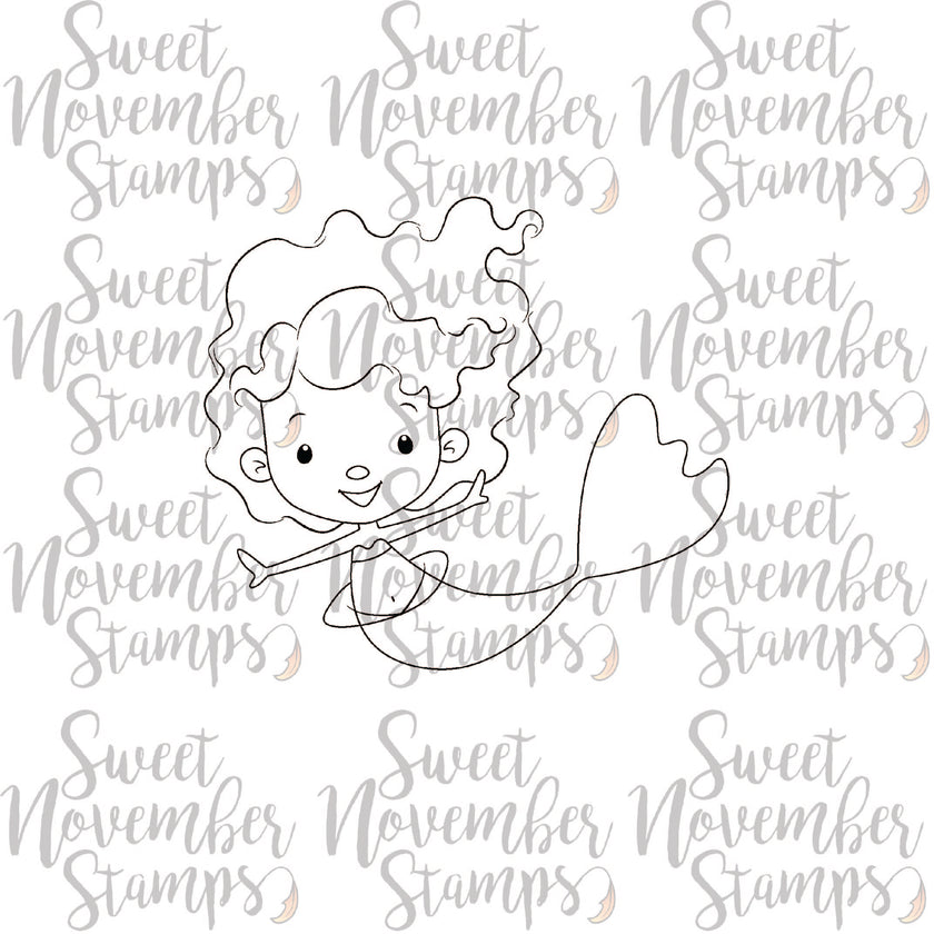 Digital Stamp - The Guppies: Baylee