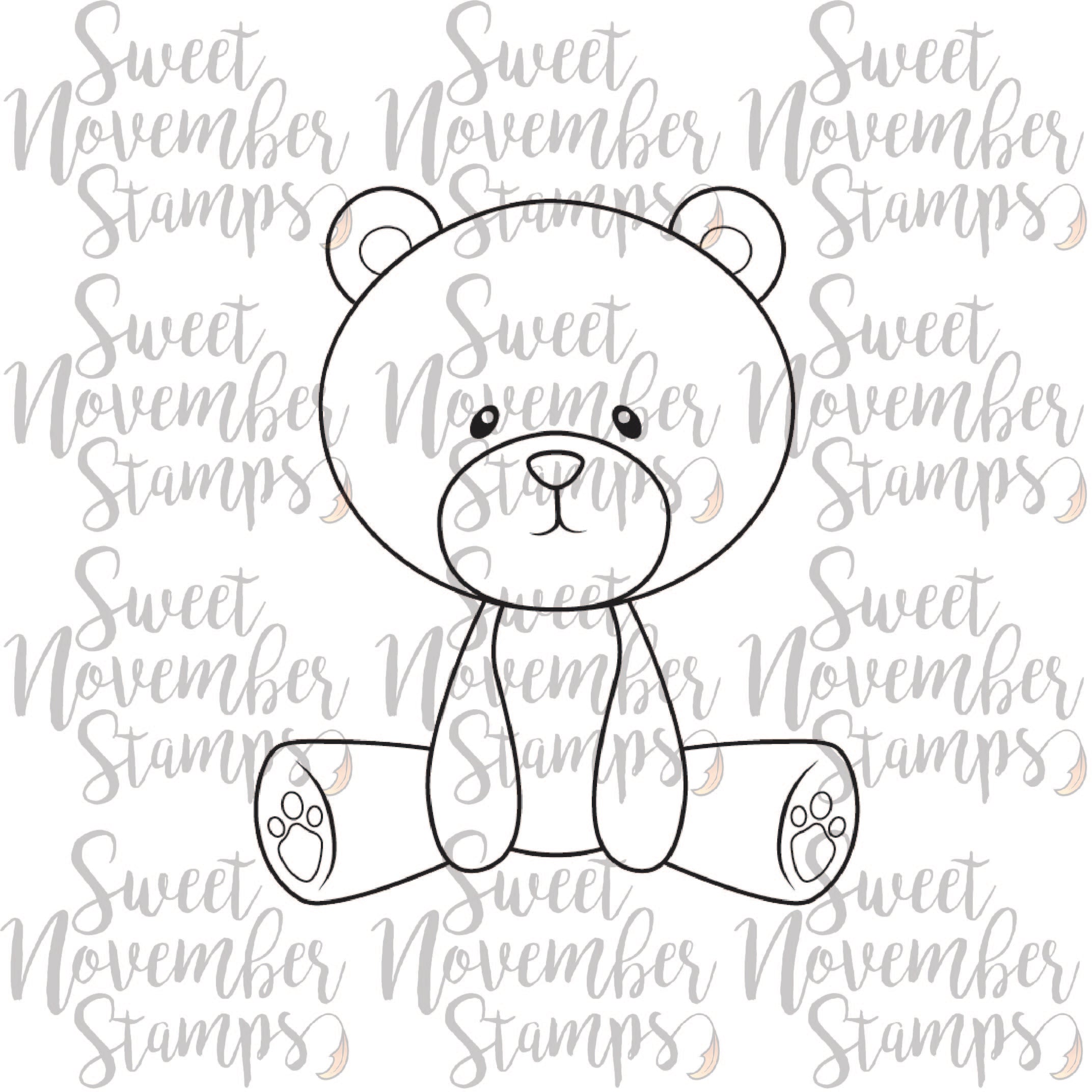 Digital Stamp - Sweet November Vault: Nature Pal Bear