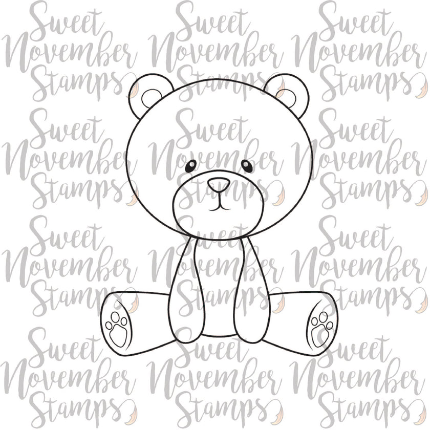Digital Stamp - Sweet November Vault: Nature Pal Bear