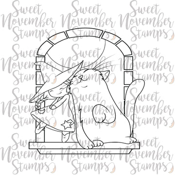 Digital Stamp - Witchee: Beatrix Halloween Pack