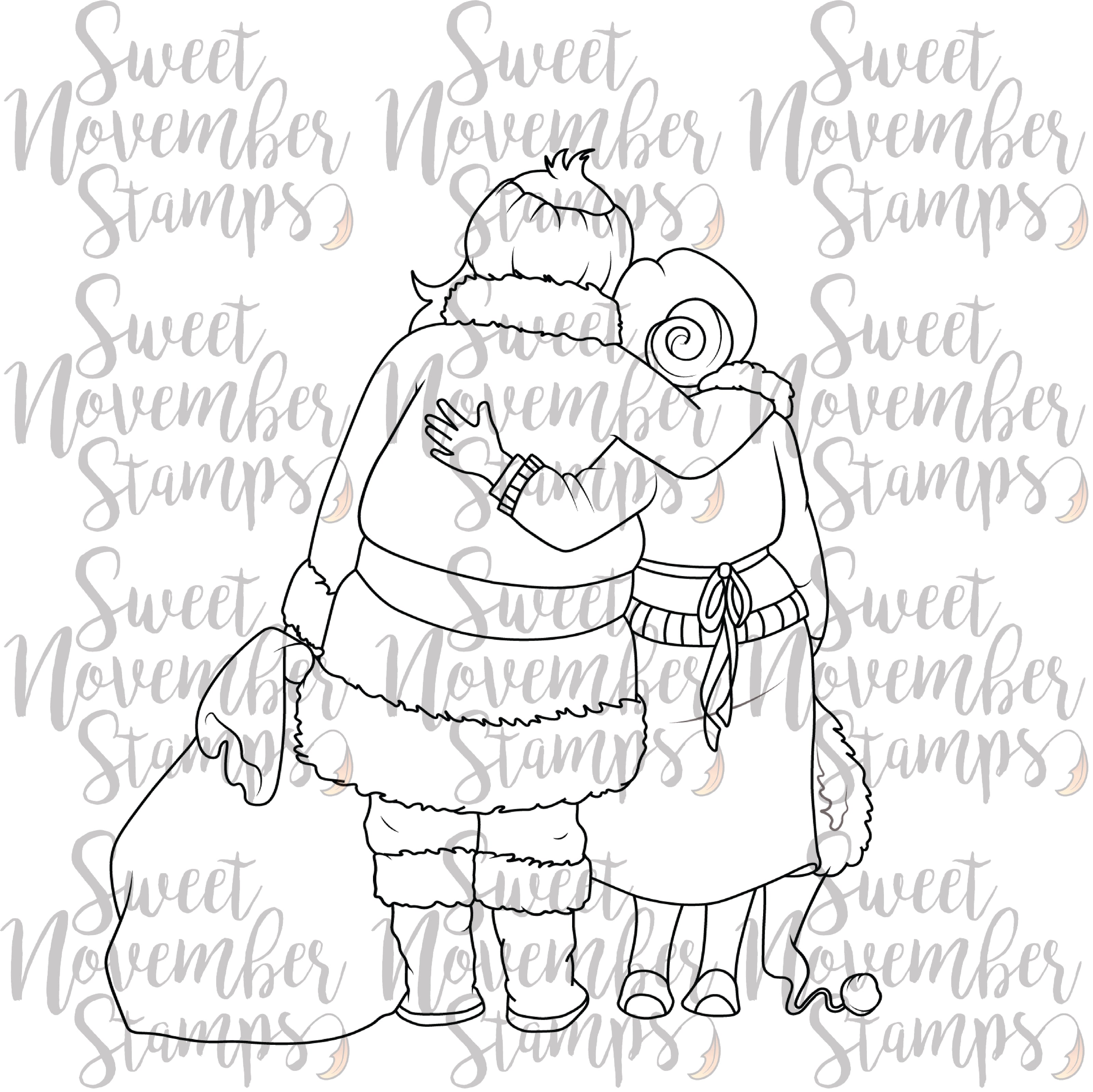 Digital Stamp - North Pole Snapshots: Before the Ride