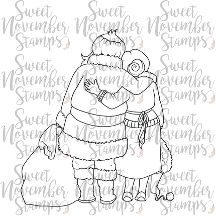 Digital Stamp - North Pole Snapshots: Before the Ride