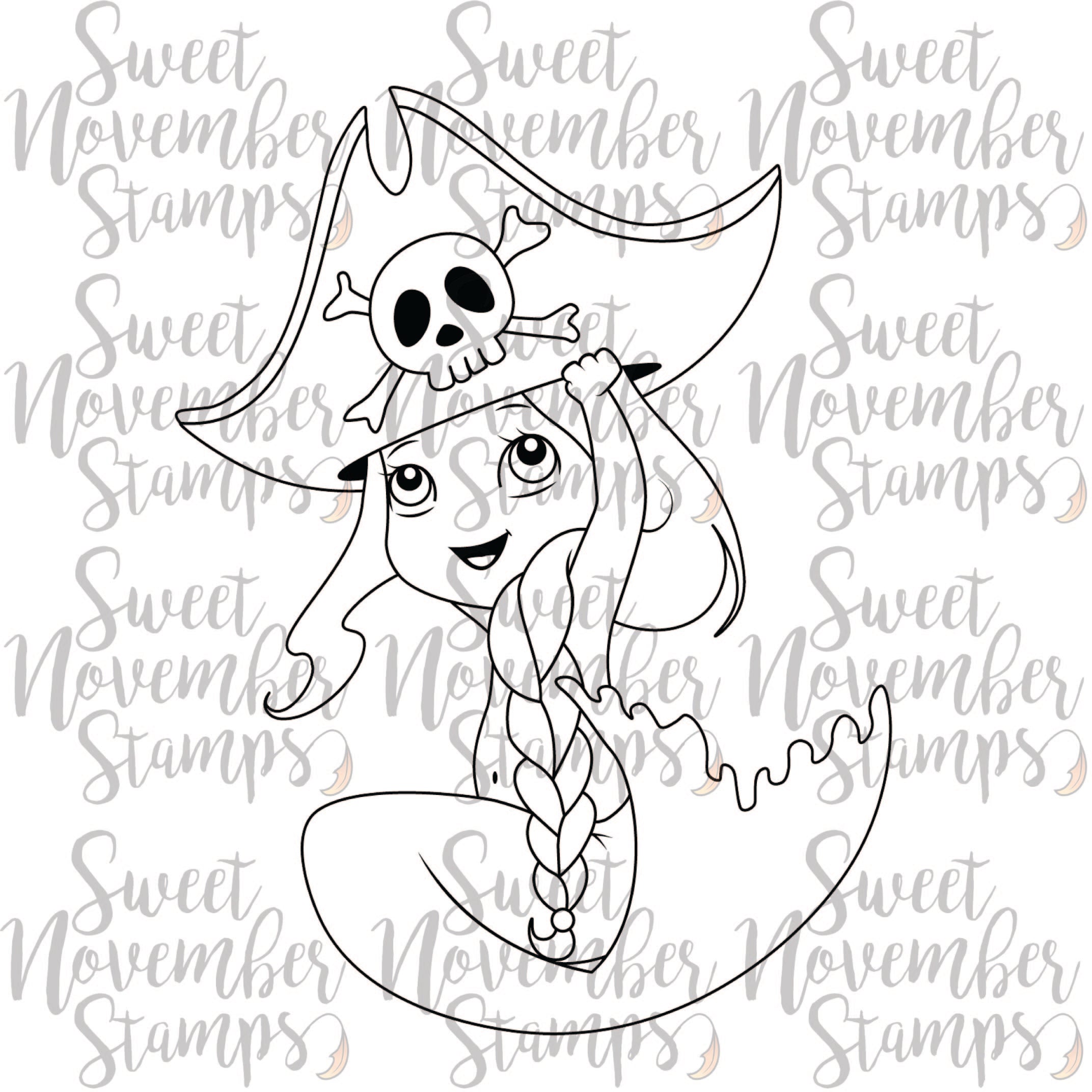 Digital Stamp - Pirate Treasures: Bellamy