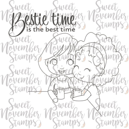 Digital Stamp - Besties