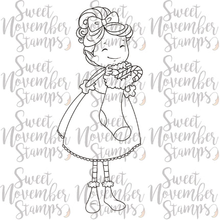 Digital Stamp - Sweet November Vault: Christmas Pixie Beth
