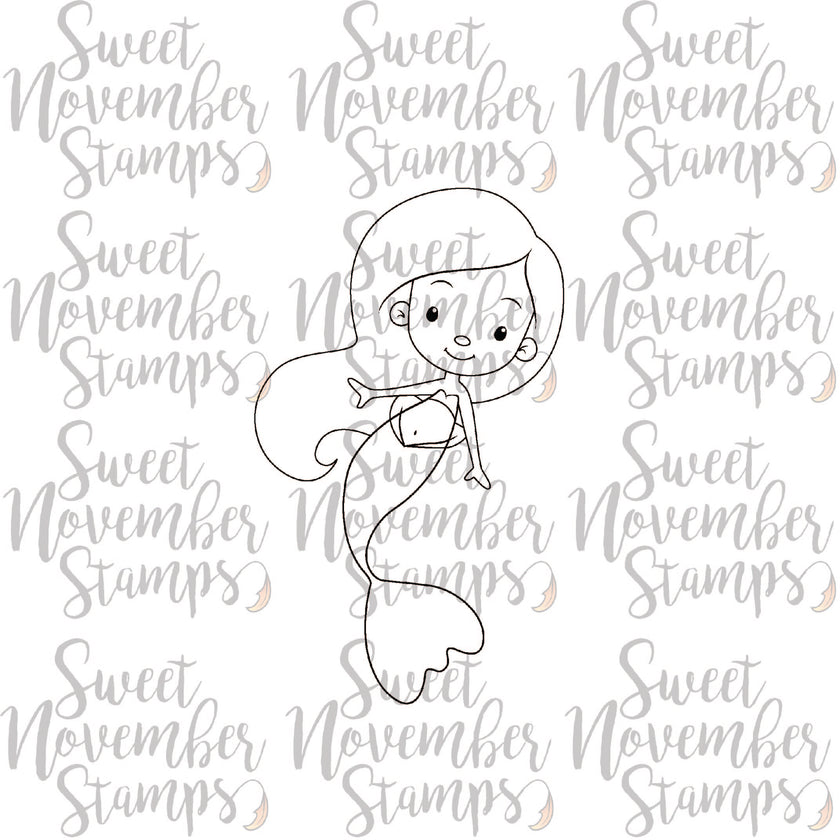 Digital Stamp - The Guppies: Betta