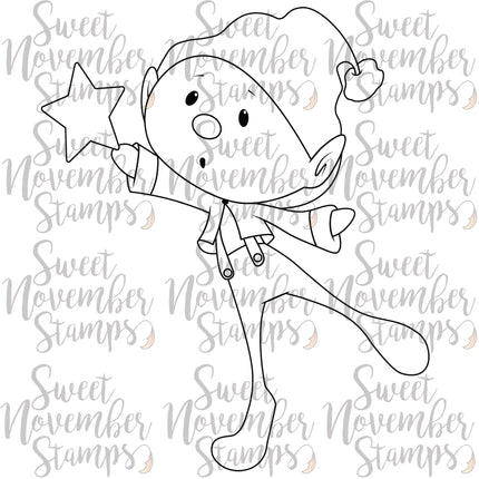 Digital Stamp - Sweet November Vault: Bling-a-ling Elf