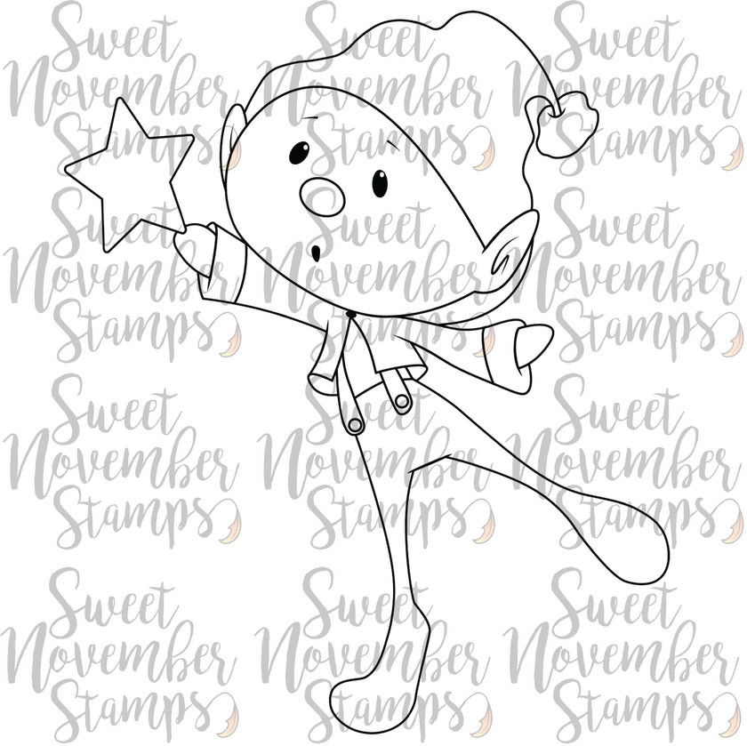 Digital Stamp - Sweet November Vault: Bling-a-ling Elf