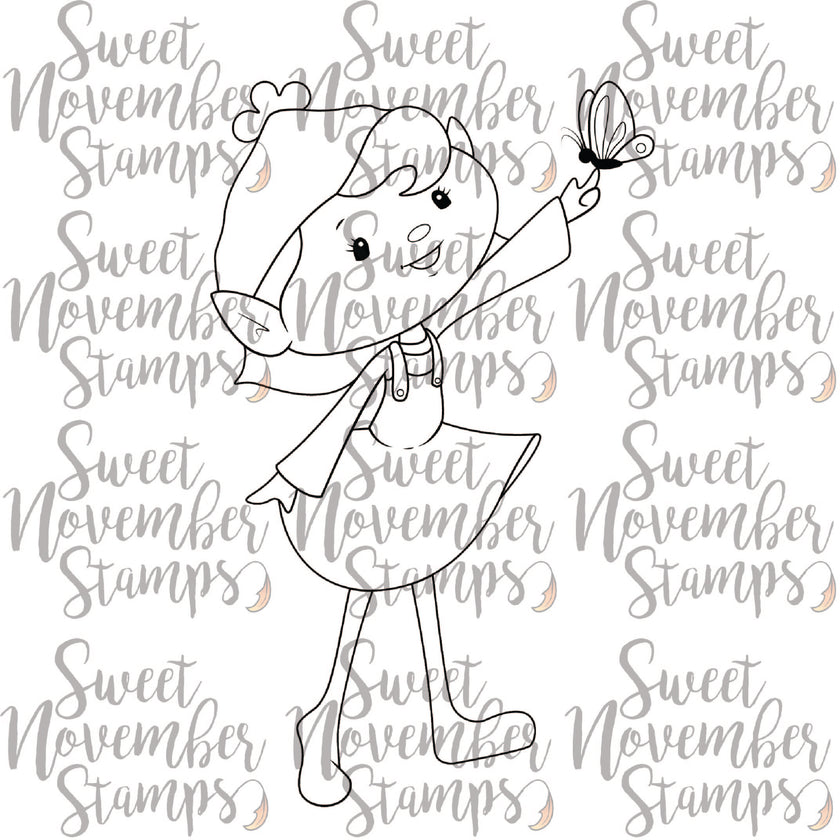 Digital Stamp - Sweet November Vault: Spring Elf Blossom