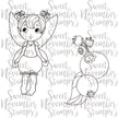 Digital Stamp - Summer Fruit Fairies: Blueberry