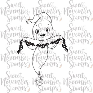 Digital Stamp - Sweet November Vault: Boo's Batty Banner