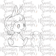 Load image into Gallery viewer, Digital Stamp - Bun Bun: Coco and bunny
