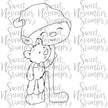Digital Stamp - Sweet November Vault: Buttons Elf