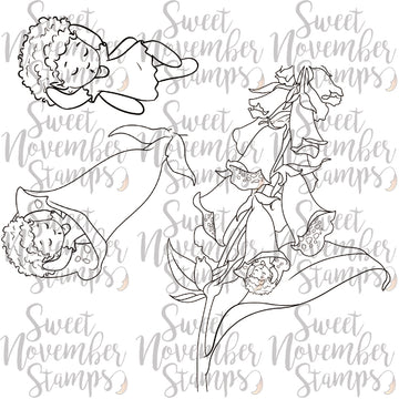 Digital Stamp - Fairy Sleepover: Camilla