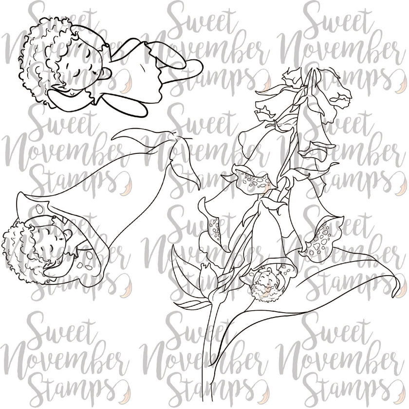 Digital Stamp - Fairy Sleepover: Camilla