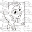 Digital Stamp - Zodiac Girl: Cancer
