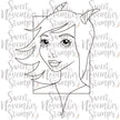 Digital Stamp - Zodiac Girl: Capricorn