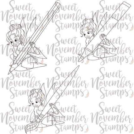 Digital Stamp - Color Magic: Cerise Bundle